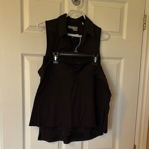 Sleeveless Callaway Golf Shirt and Kyodan pleated golf skort